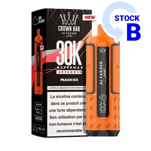 Puff Hyper Max Advanced Crown Bar 30K Al Fakher pas cher