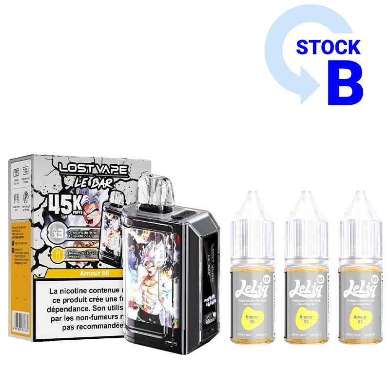 10,74€ - Le Bar 45K Lost Vape pas cher