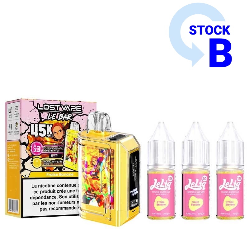 10,74€ - Le Bar 45K Lost Vape pas cher