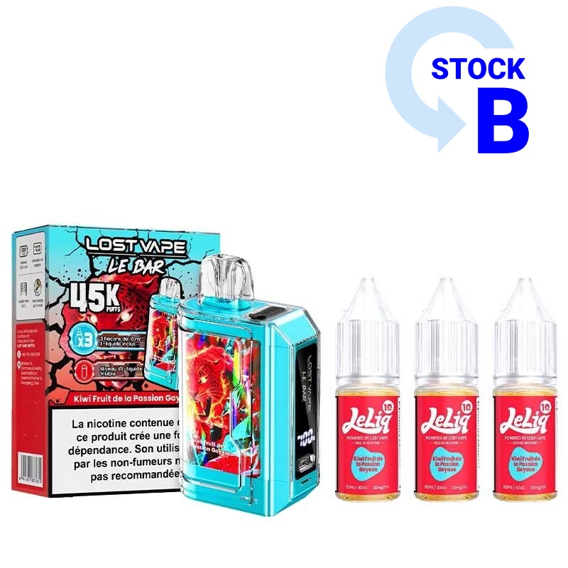 10,74€ - Le Bar 45K Lost Vape pas cher