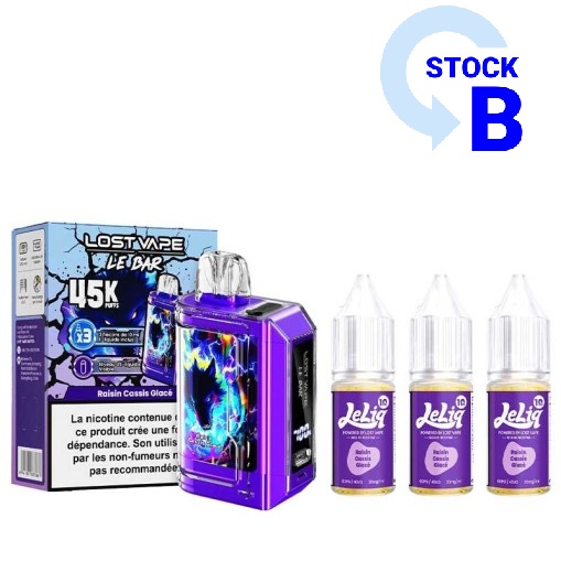 10,74€ - Le Bar 45K Lost Vape pas cher