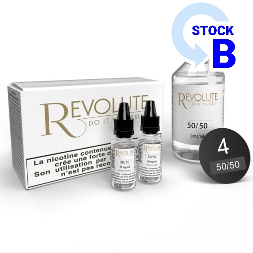 Pack 100 ml Base DIY 50/50 Revolute