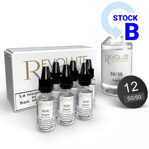Pack 100 ml Base DIY 50/50 Revolute