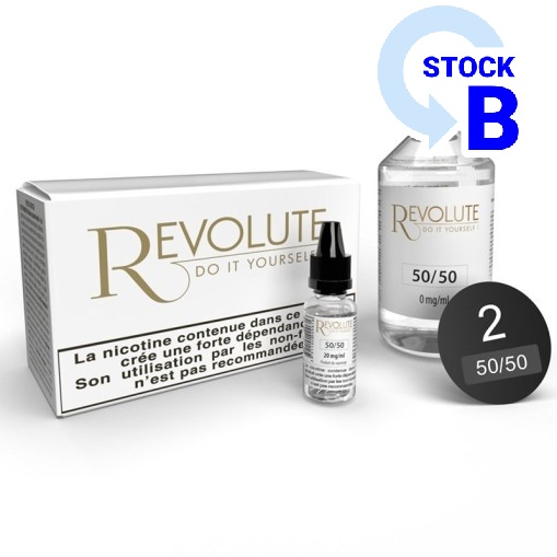 Pack 100 ml Base DIY 50/50 Revolute