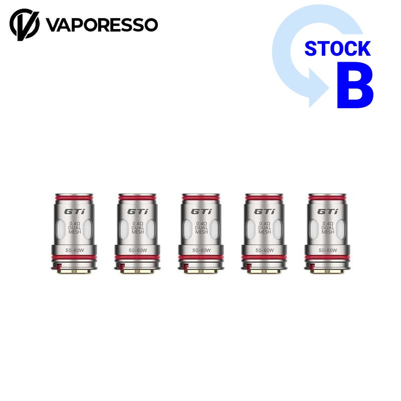 Résistance GTI V2 Dual Mesh Vaporesso  - Lot de 5 résistances