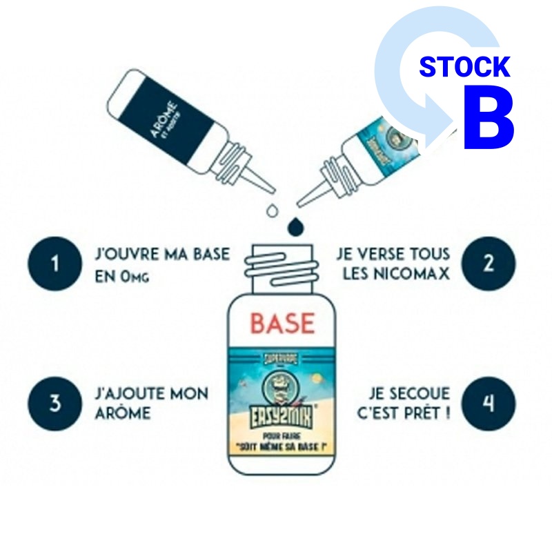 Pack DIY EASY2MIX 50/50 Supervape  200 ml