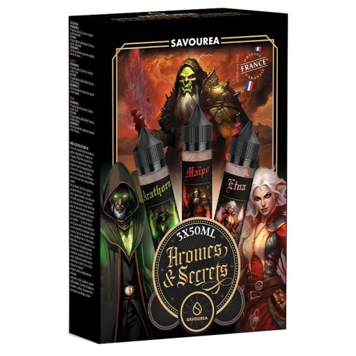 E-liquide Tripack Arathorn Maipo Etna Arômes et Secrets 150ml