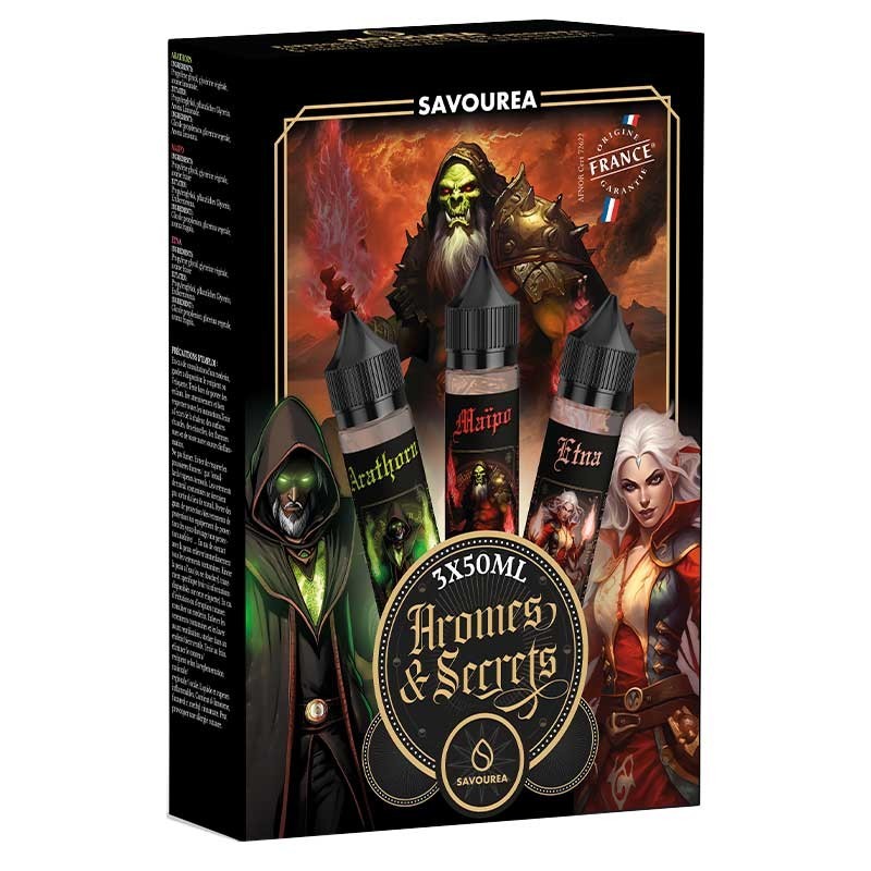 E-liquide Tripack Arathorn Maipo Etna Arômes et Secrets 150ml