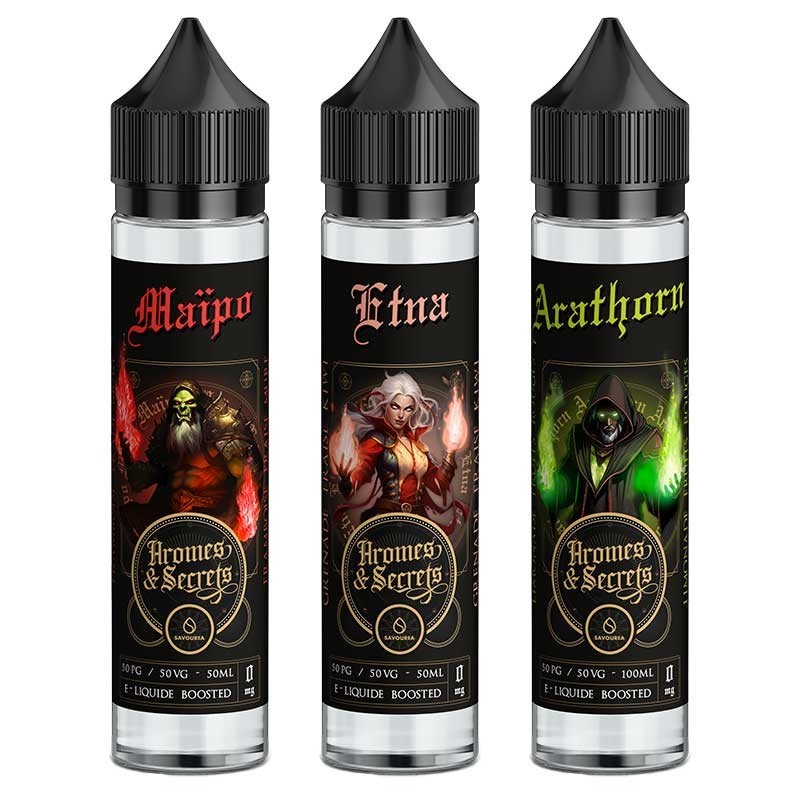 E-liquide Tripack Arathorn Maipo Etna Arômes et Secrets 150ml