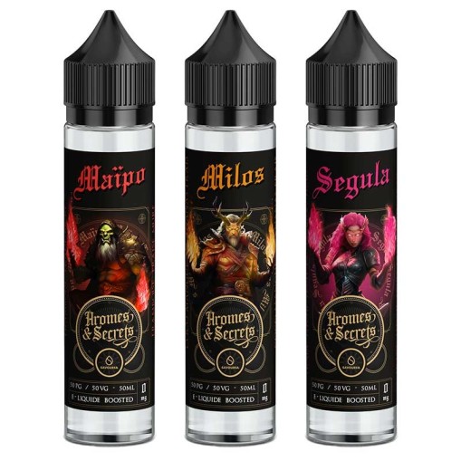 E-liquide Tripack Milos Segula Maipo Arômes et Secrets 150ml