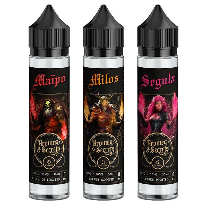 E-liquide Tripack Milos Segula Maipo Arômes et Secrets 150ml