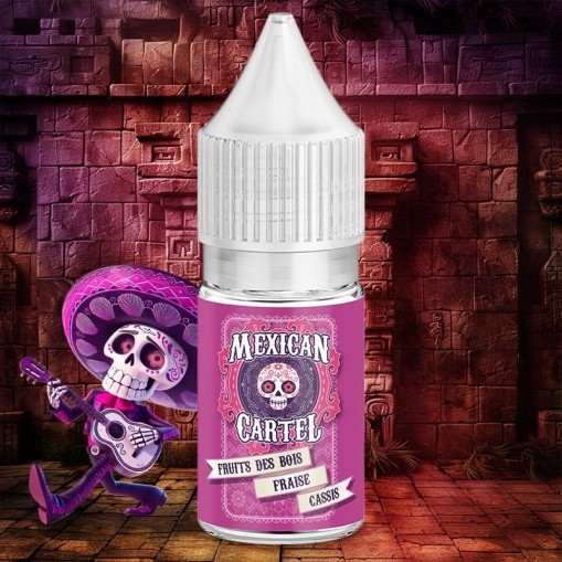 Arome Concentré Fruits des Bois Fraise Cassis Mexican Cartel 10ml