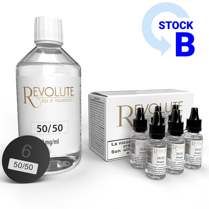 Pack 200 ml Base DIY 50/50 Revolute
