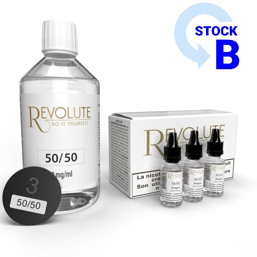 Pack 200 ml Base DIY 50/50 Revolute