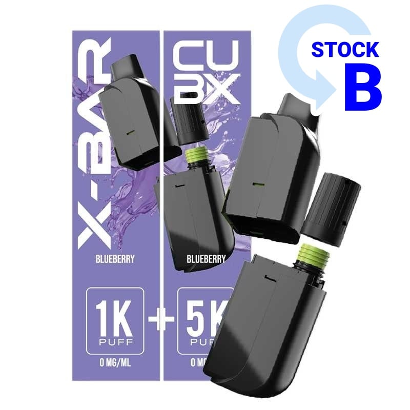 Cartouche pré-remplis CUBX Go X-Bar