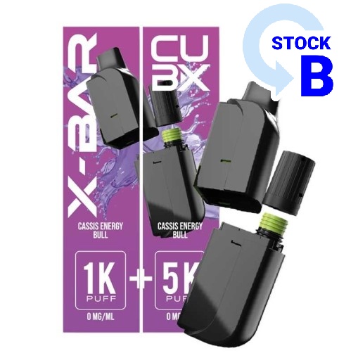 Cartouche pré-remplis CUBX Go X-Bar