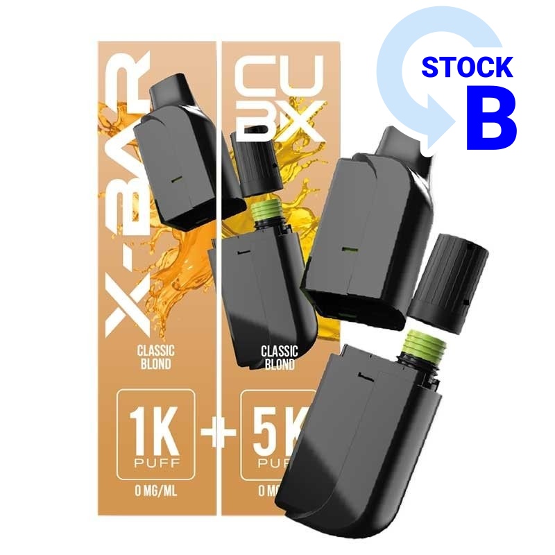 Cartouche pré-remplis CUBX Go X-Bar