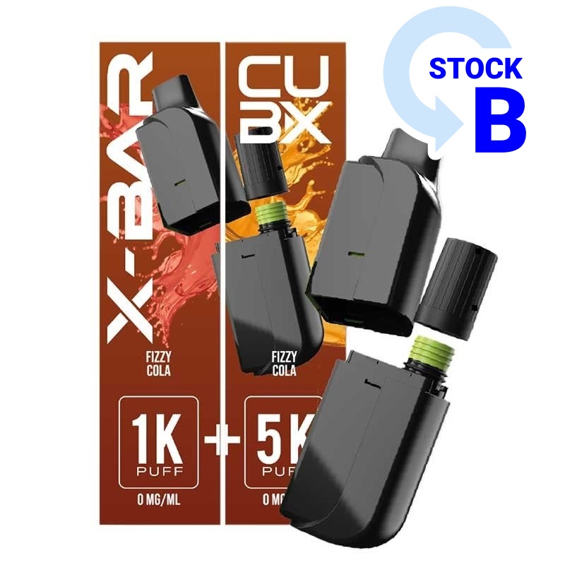 Cartouche pré-remplis CUBX Go X-Bar