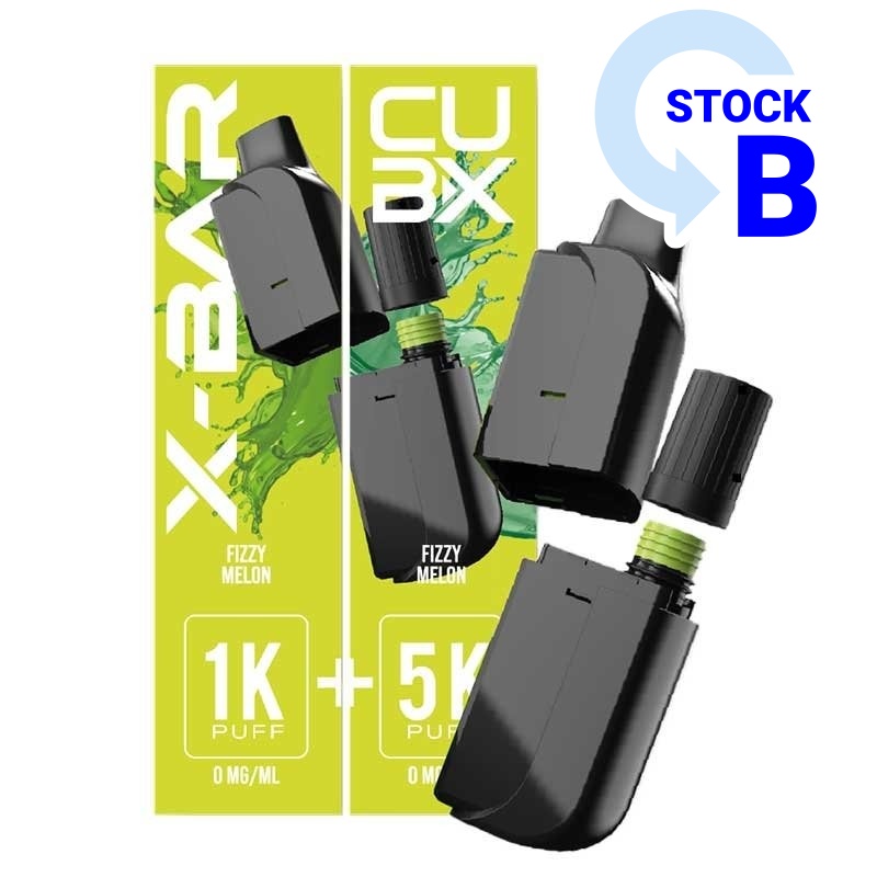 Cartouche pré-remplis CUBX Go X-Bar