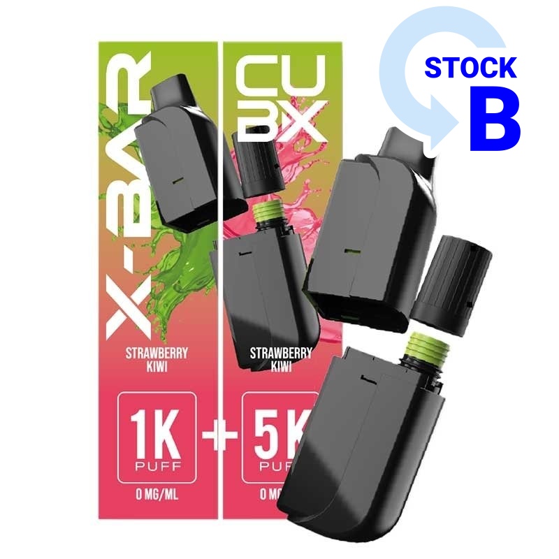 Cartouche pré-remplis CUBX Go X-Bar