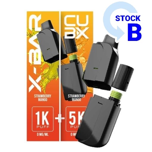 Cartouche pré-remplis CUBX Go X-Bar