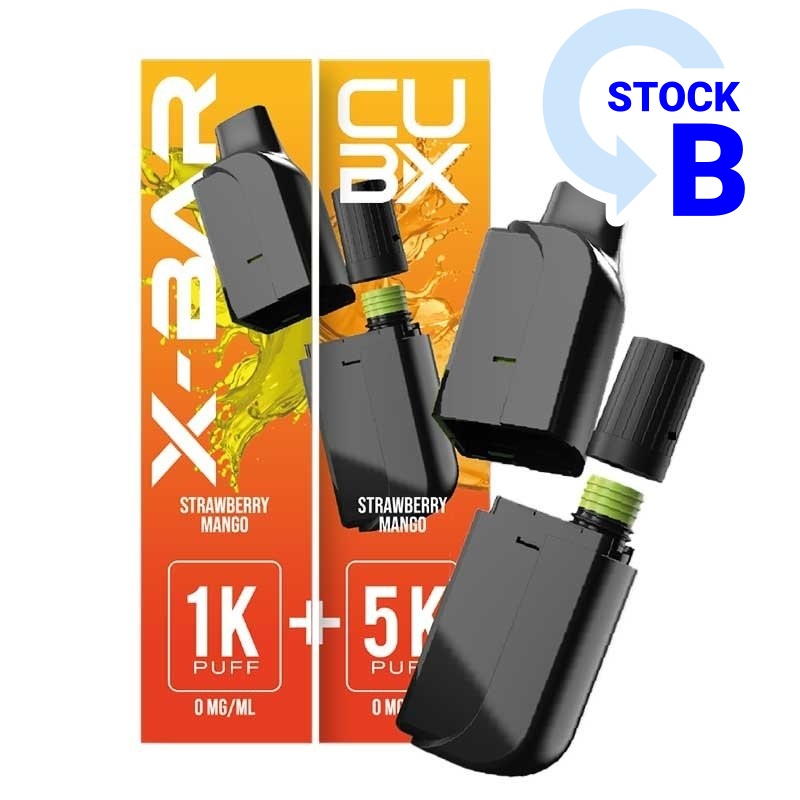 Cartouche pré-remplis CUBX Go X-Bar