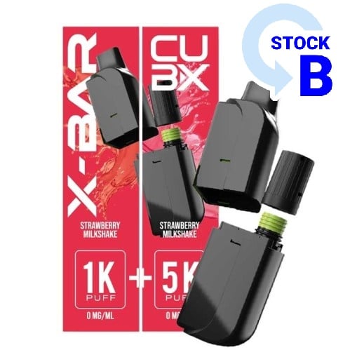 Cartouche pré-remplis CUBX Go X-Bar