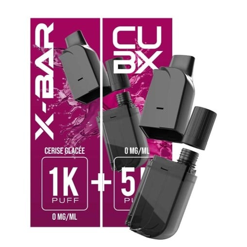Cartouche pré-remplis CUBX Go X-Bar