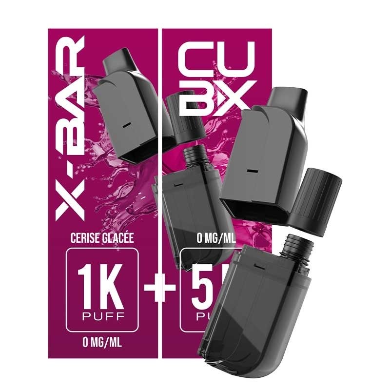 Cartouche pré-remplis CUBX Go X-Bar