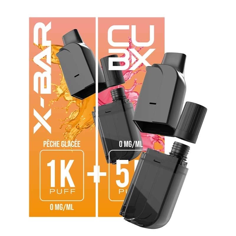Cartouche pré-remplis CUBX Go X-Bar
