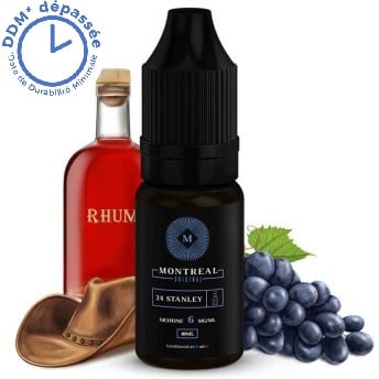 E liquide 24 Stanley Montreal Original | Tabac Raisin Rhum