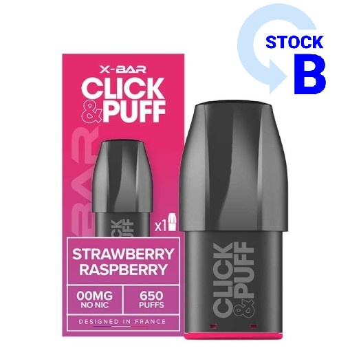 E liquide Cartouche Click & Puff X-Bar