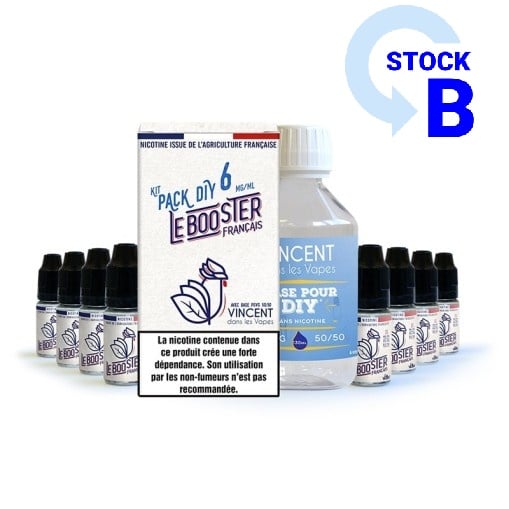 Pack 200 ml Base DIY 50/50 VDLV