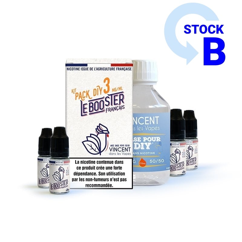 Pack 200 ml Base DIY 50/50 VDLV