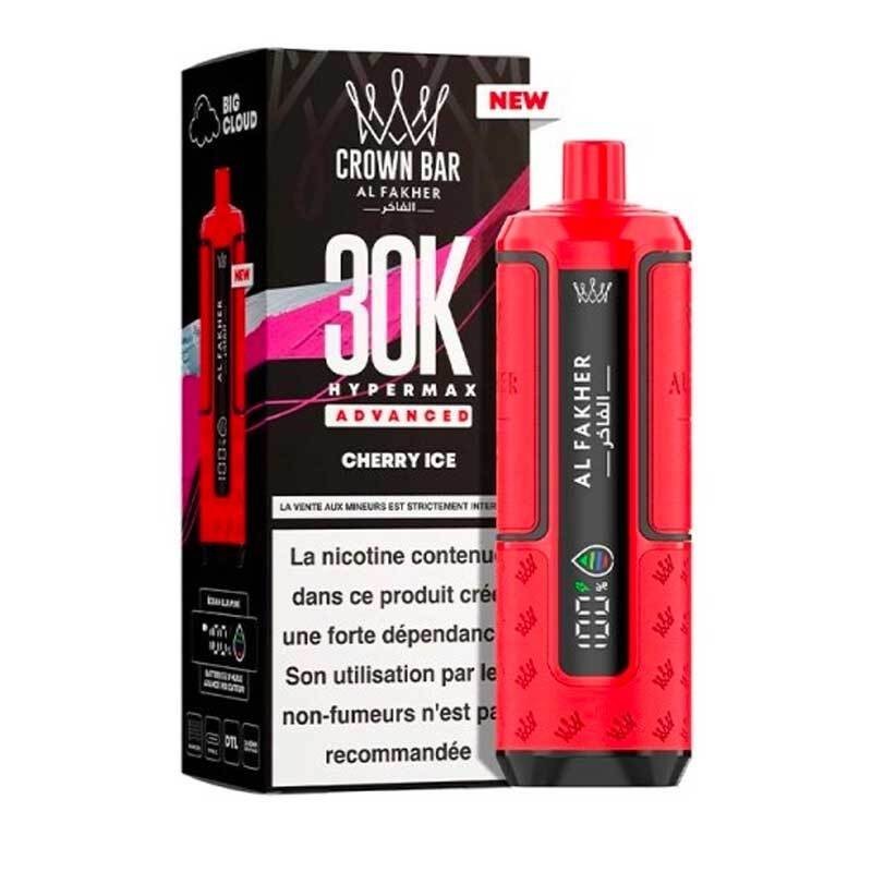 Puff Hyper Max Advanced Crown Bar 30K Al Fakher pas cher pas cher
