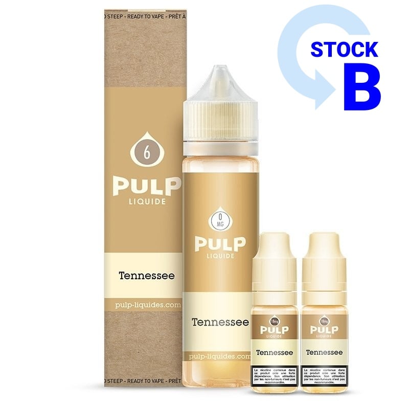 E liquide Pack 60ml Tennessee PULP | Tabac blond
