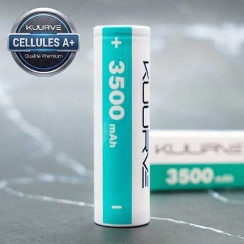 Accu Kuurve 18650 3500 mAh 50A, Batterie 18650 Kuurve