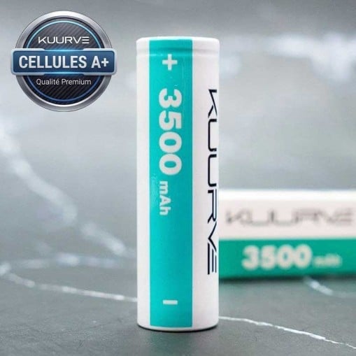 Accu Kuurve 18650 3500 mAh 50A, Batterie 18650 Kuurve