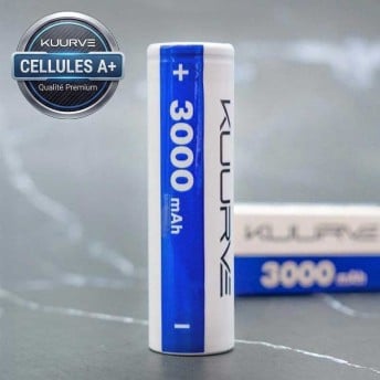 Accu Kuurve 18650 3000 mAh 30A, Batterie 18650 Kuurve
