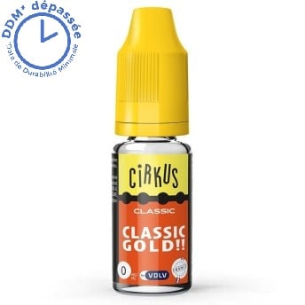 E liquide Classic Gold Cirkus | Tabac blond