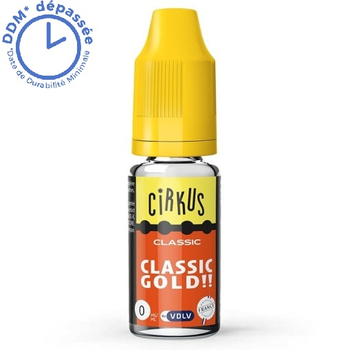 E liquide Classic Gold Cirkus | Tabac blond
