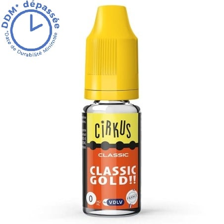 E liquide Classic Gold Cirkus | Tabac blond