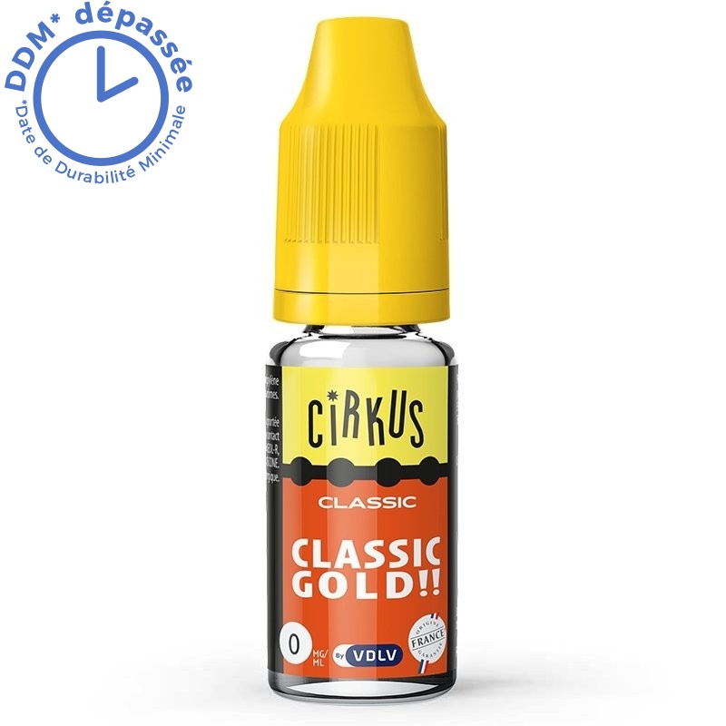 E liquide Classic Gold Cirkus | Tabac blond