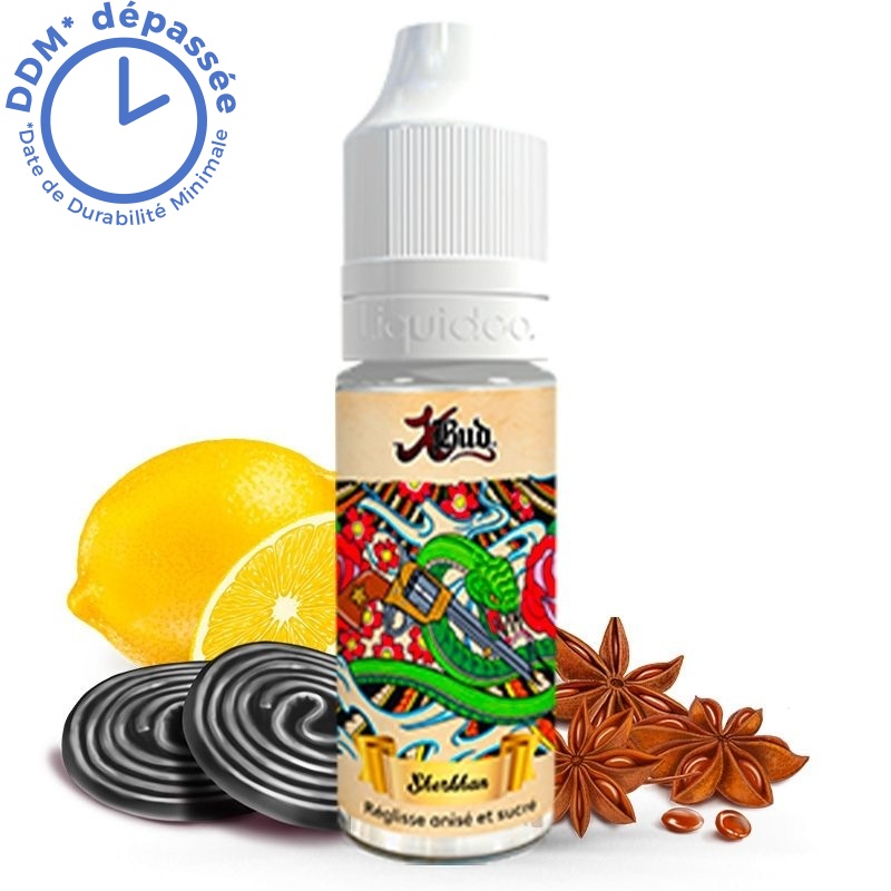 E liquide Sherkhan Xbud Liquideo | Citron Anis Réglisse