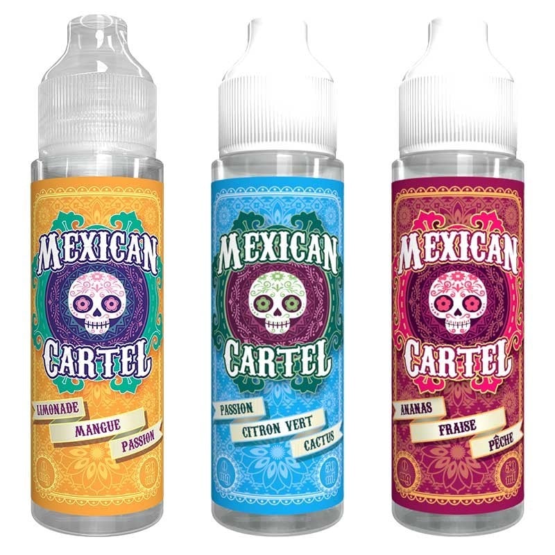 E-liquide Pack Fruits Exotiques Mexican Cartel 3x50ml