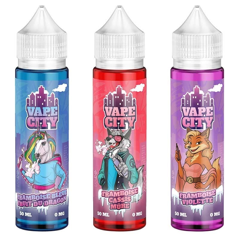E-liquide Pack Fruits Rouges Vape City 3x50ml