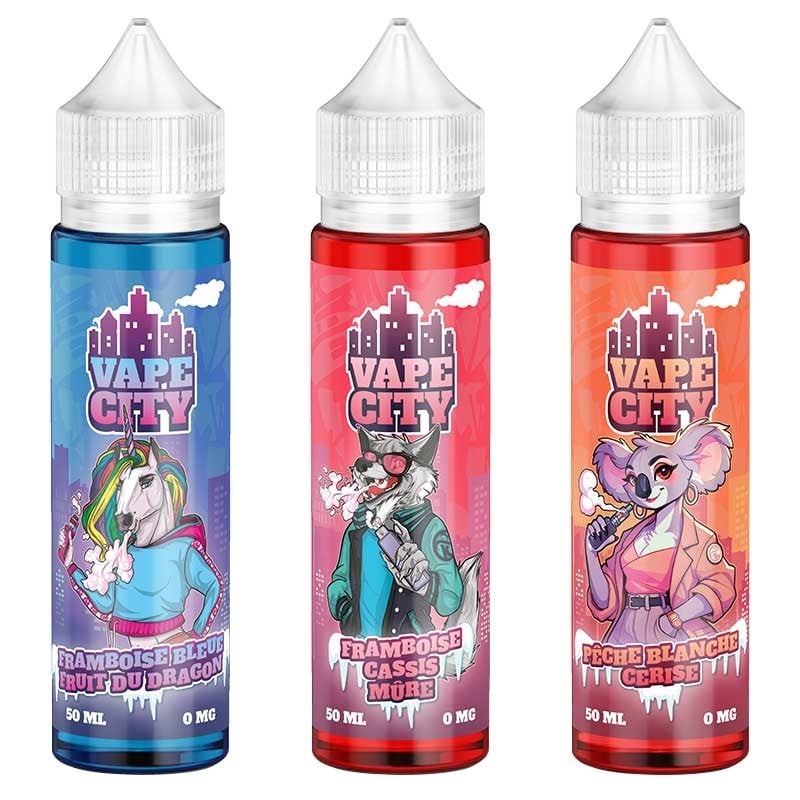 E-liquide Pack Best-sellers Vape City 3x50ml