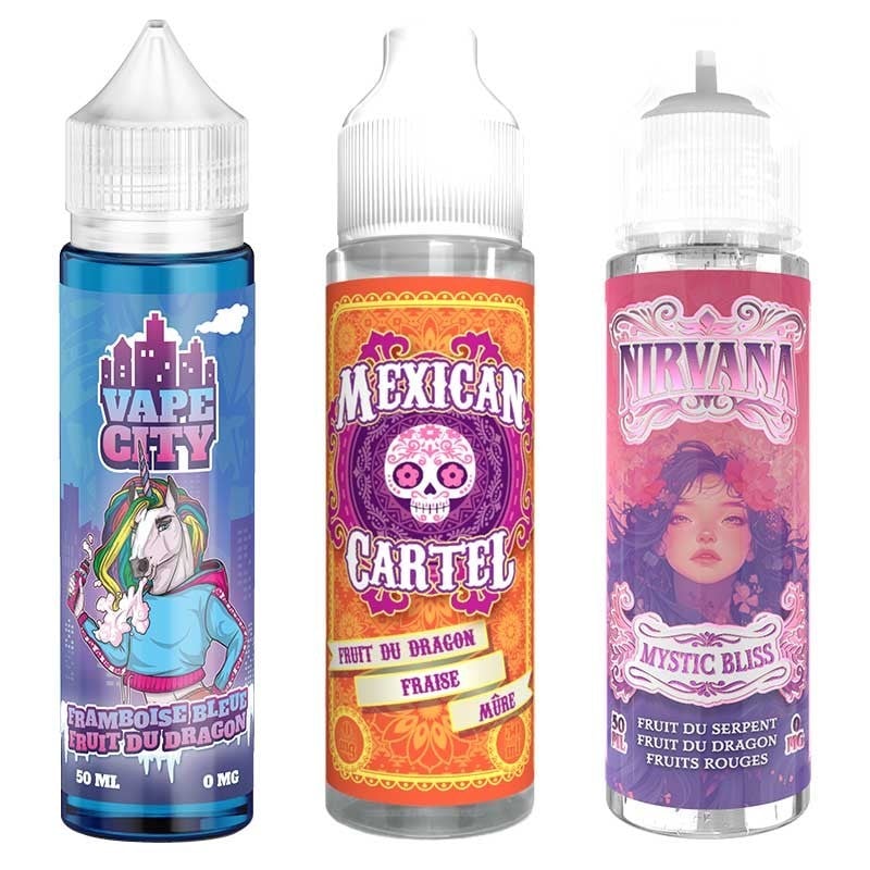 E-liquide Pack Best-sellers Créations Kumulus 3x50ml