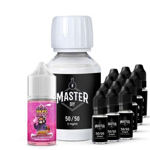 Pack DIY Pêche Mangue Fruit du Dragon Vape City