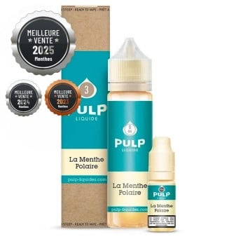 E-liquide Pack La Menthe Polaire PULP 60ml